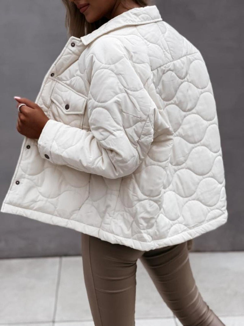 Women&#39;s Classic Versatile Jacket With Pockets