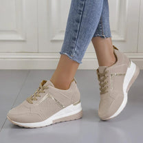 Women&#39;s Comfortable Sneakers With Ergonomic Design and Breathable Material