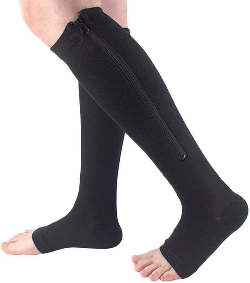 Women&#39;s Compression Socks With Zipper