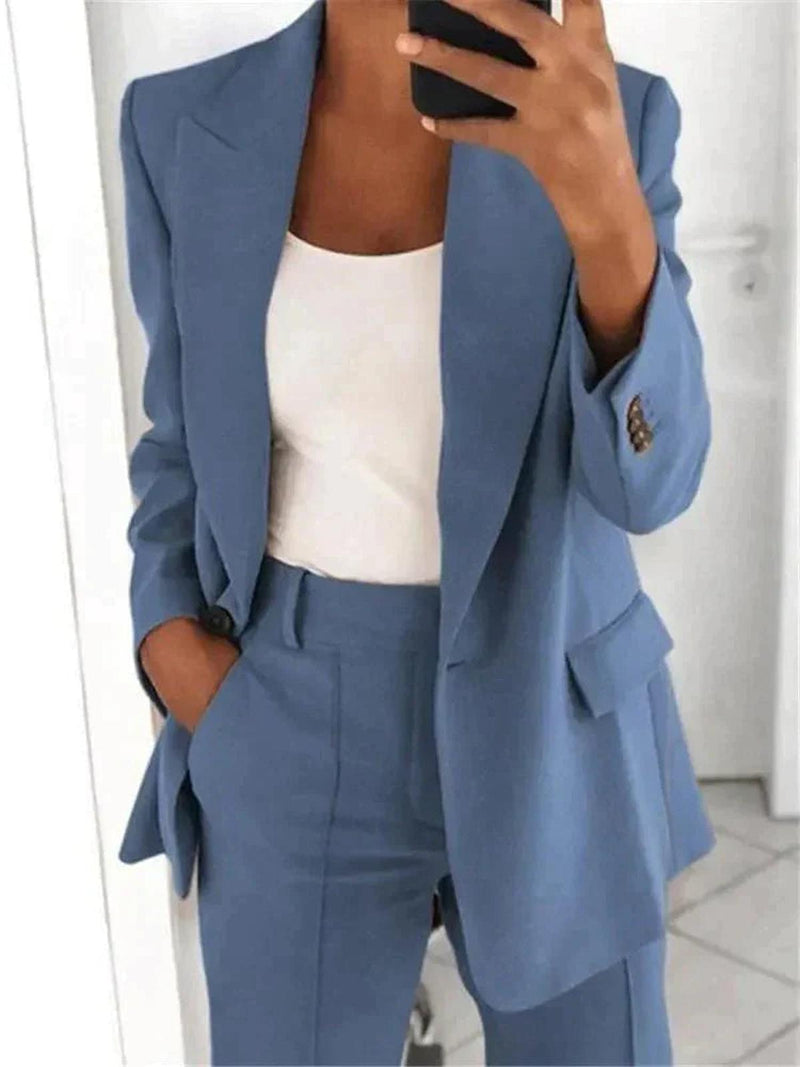 Women&#39;s Cotton Blend Suit Set