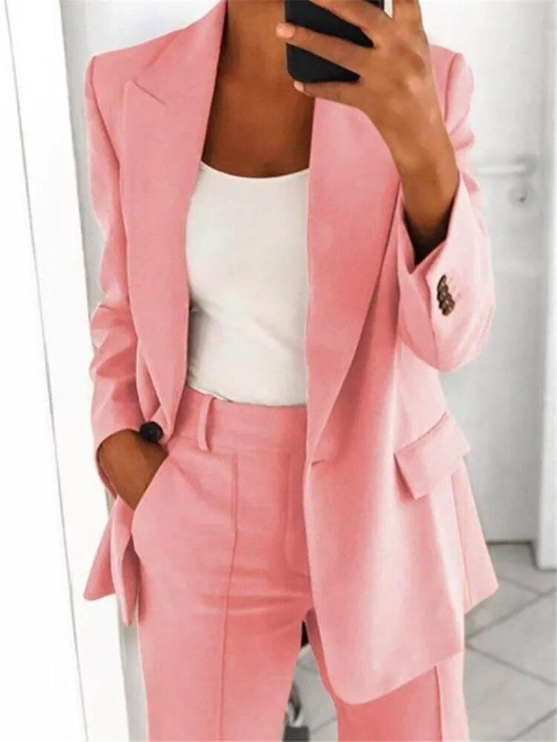 Women&#39;s Cotton Blend Suit Set