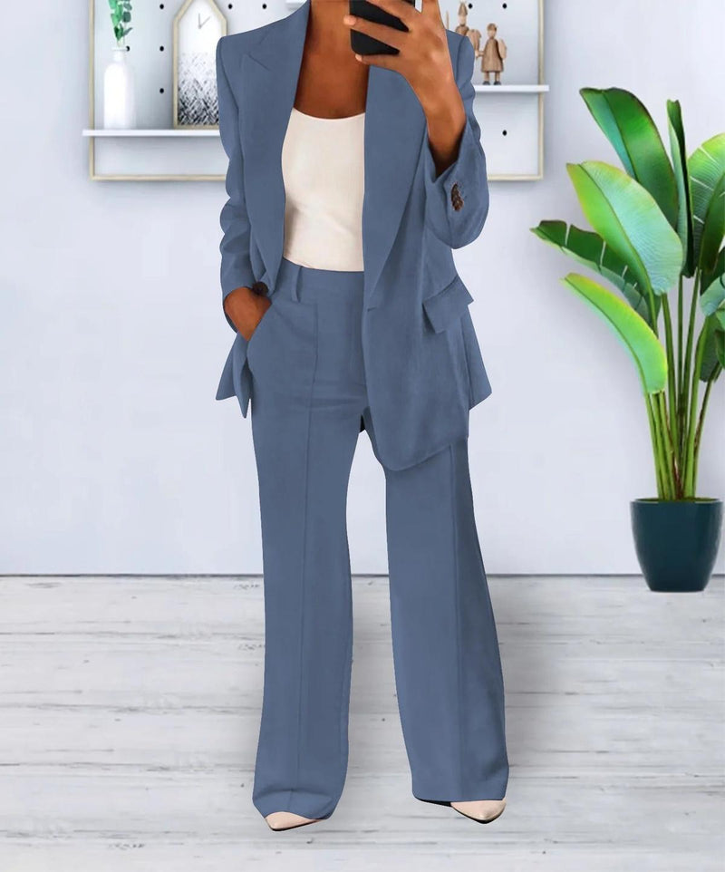 Women&#39;s Cotton Blend Suit Set