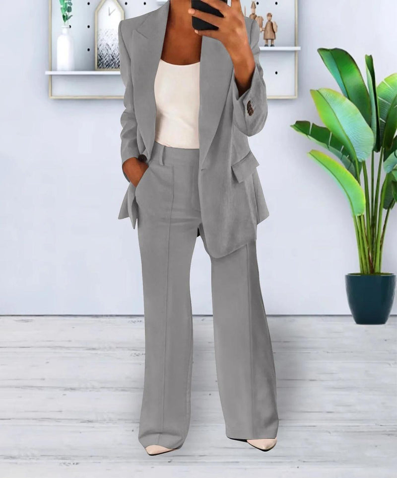 Women&#39;s Cotton Blend Suit Set