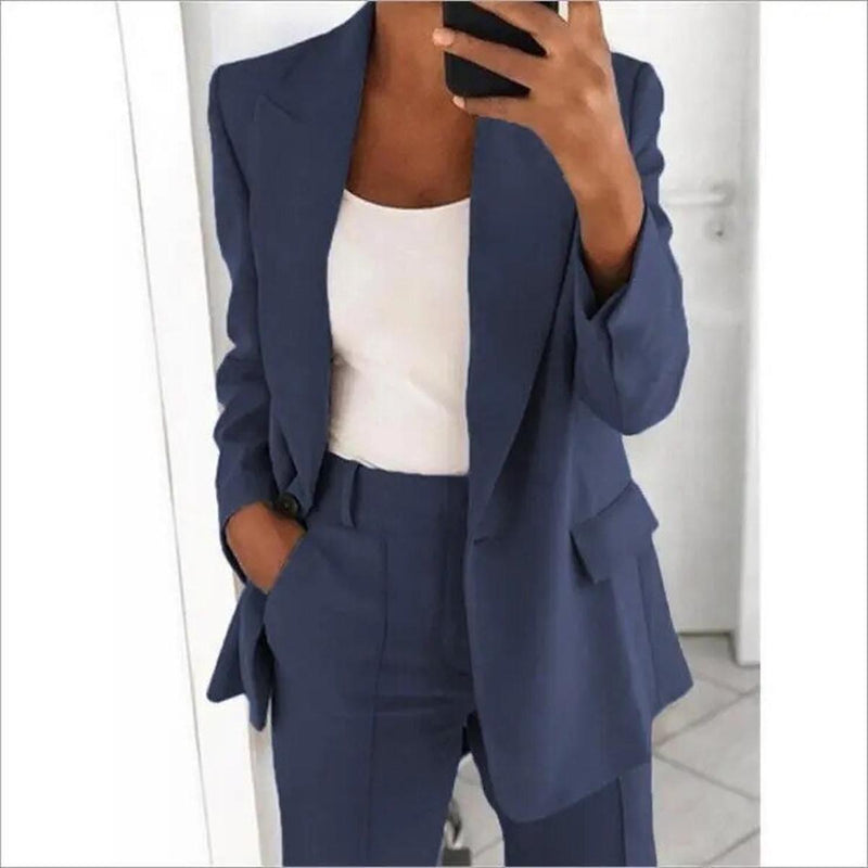 Women&#39;s Cotton Blend Suit Set