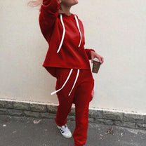 Women&#39;s Cotton Polyester Fleece Tracksuit
