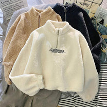Women&#39;s Cozy Fleece Pullover Sweater