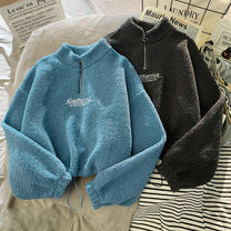 Women&#39;s Cozy Fleece Pullover Sweater