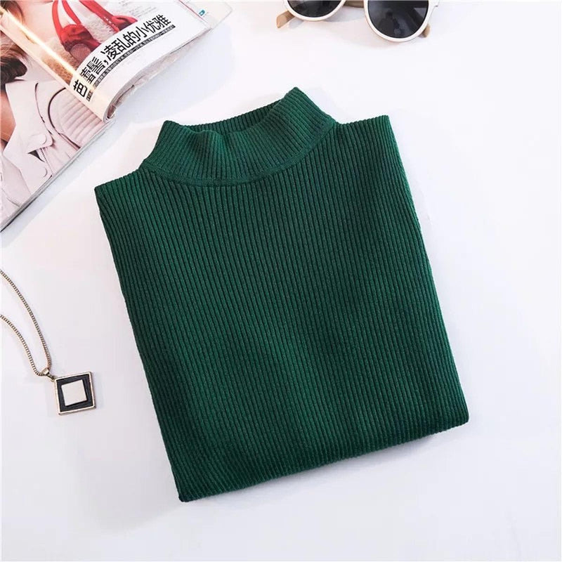 Women&#39;s Cozy Knit Pullover Sweater