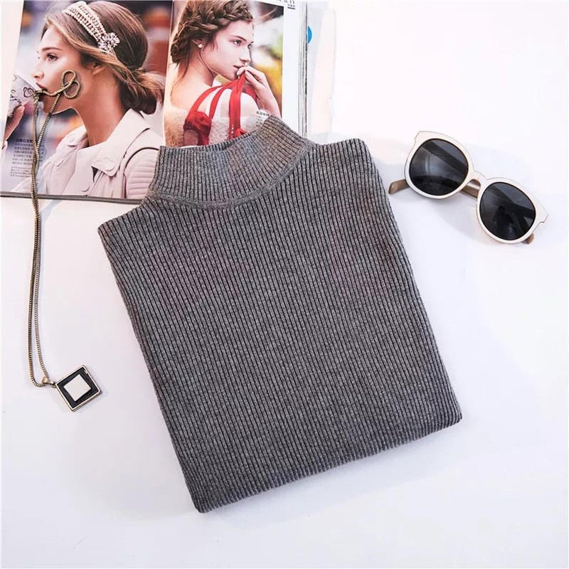 Women&#39;s Cozy Knit Pullover Sweater