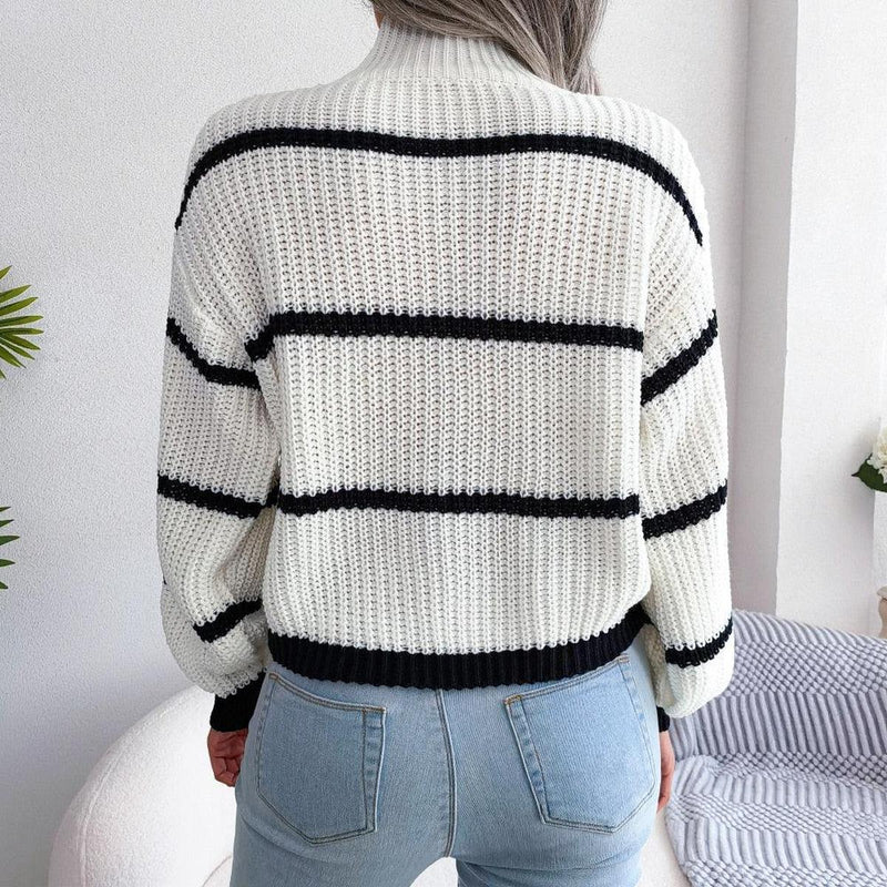 Women&#39;s Cozy Pullover Sweater With Versatile Design
