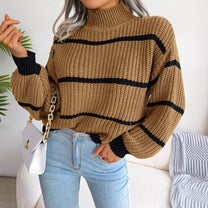 Women&#39;s Cozy Pullover Sweater With Versatile Design