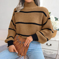 Women&#39;s Cozy Pullover Sweater With Versatile Design