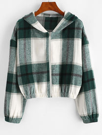Women&#39;s Cropped Jacket Fashionable Versatile Design