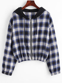 Women&#39;s Cropped Jacket Fashionable Versatile Design