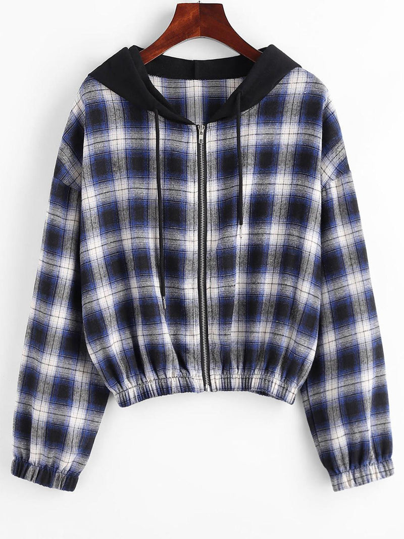 Women&#39;s Cropped Jacket Fashionable Versatile Design