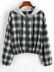 Women&#39;s Cropped Jacket Fashionable Versatile Design