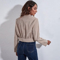 Women&#39;s Cropped Transitional Jacket Spring 2025