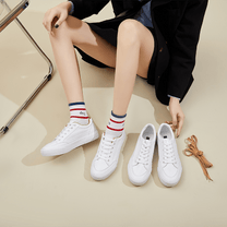 Women&#39;s Cushioned Lace-Up Sneakers With Non-Slip Rubber Outsole