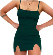 Women&#39;s Double-Slit Summer Dress