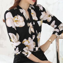 Women&#39;s Elegant Chiffon Blouse Spring Collection