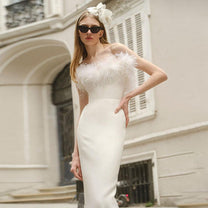 Women&#39;s Elegant Evening Dress With Intricate Detailing