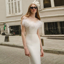 Women&#39;s Elegant Evening Dress With Intricate Detailing