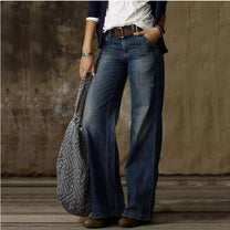 Women&#39;s Elegant Faux Denim Jeans