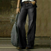 Women&#39;s Elegant Faux Denim Jeans