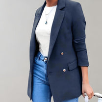 Women&#39;s Elegant Hooded Blazer Tailored Fit