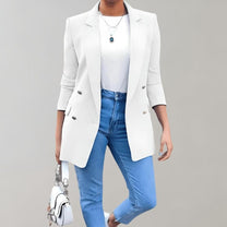 Women&#39;s Elegant Hooded Blazer Tailored Fit