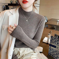 Women&#39;s Elegant Minimalist Pullover Sweater
