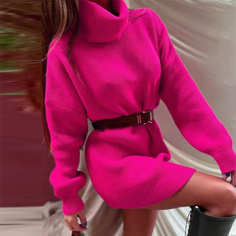 Women&#39;s Elegant Pullover With Modern Collar