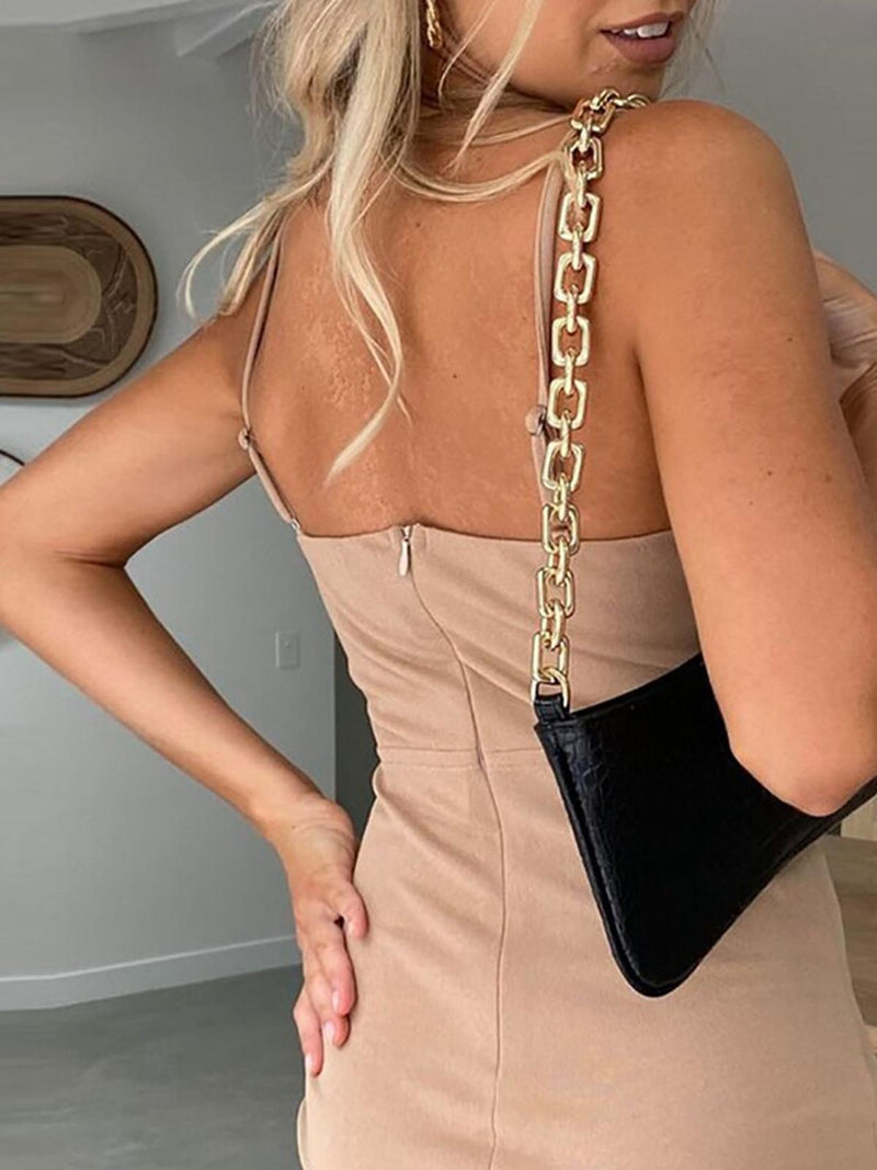 Women&#39;s Elegant Summer Dress With Classic Design