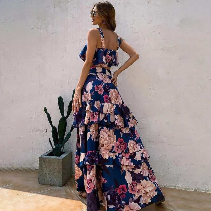 Women&#39;s Elegant Summer Maxi Dress With Flattering Fit