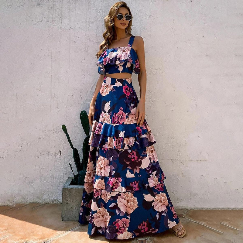 Women&#39;s Elegant Summer Maxi Dress With Flattering Fit