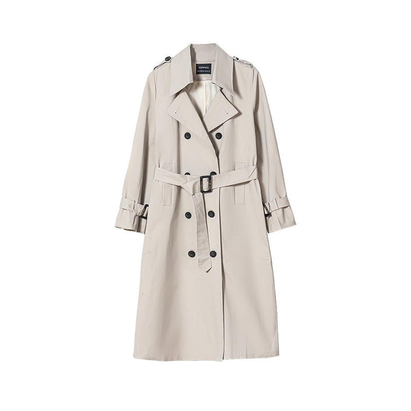 Women&#39;s Elegant Trench Coat Wind Weather Resistant