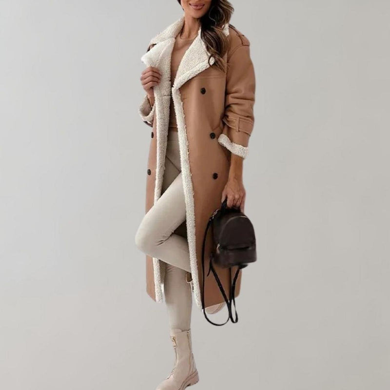 Women&#39;s Elegant Winter Jacket Made From Soft Polyester