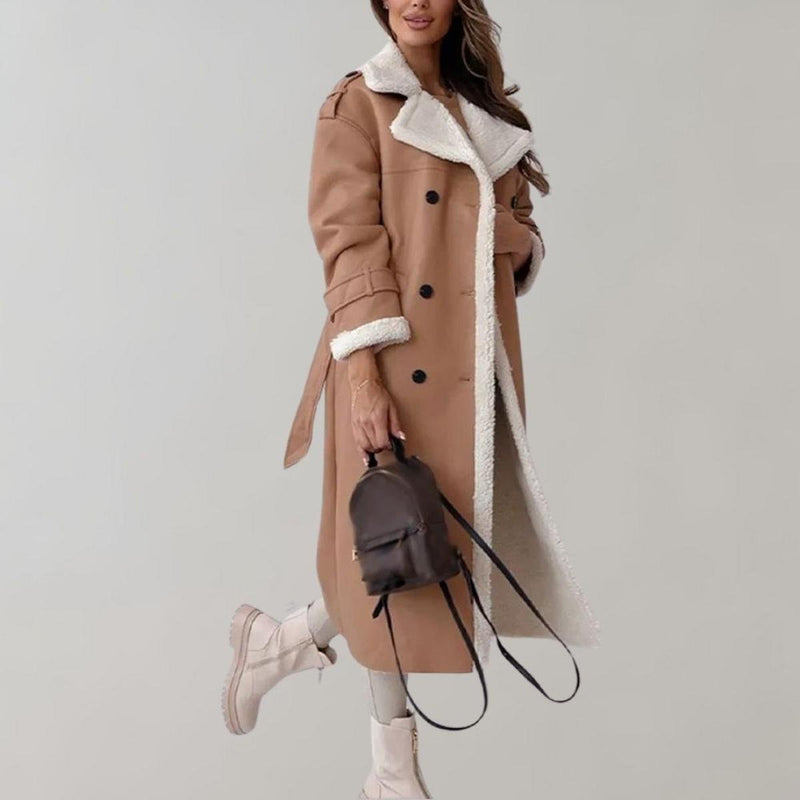 Women&#39;s Elegant Winter Jacket Made From Soft Polyester
