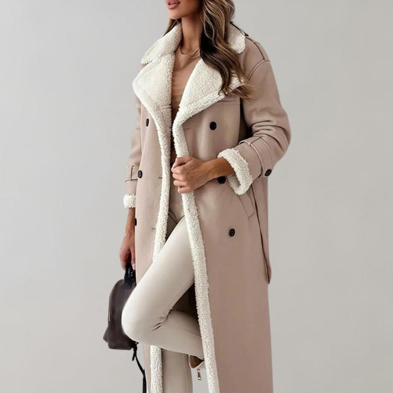 Women&#39;s Elegant Winter Jacket Made From Soft Polyester