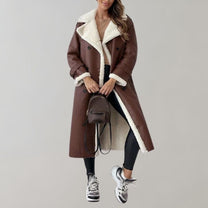 Women&#39;s Elegant Winter Jacket Made From Soft Polyester