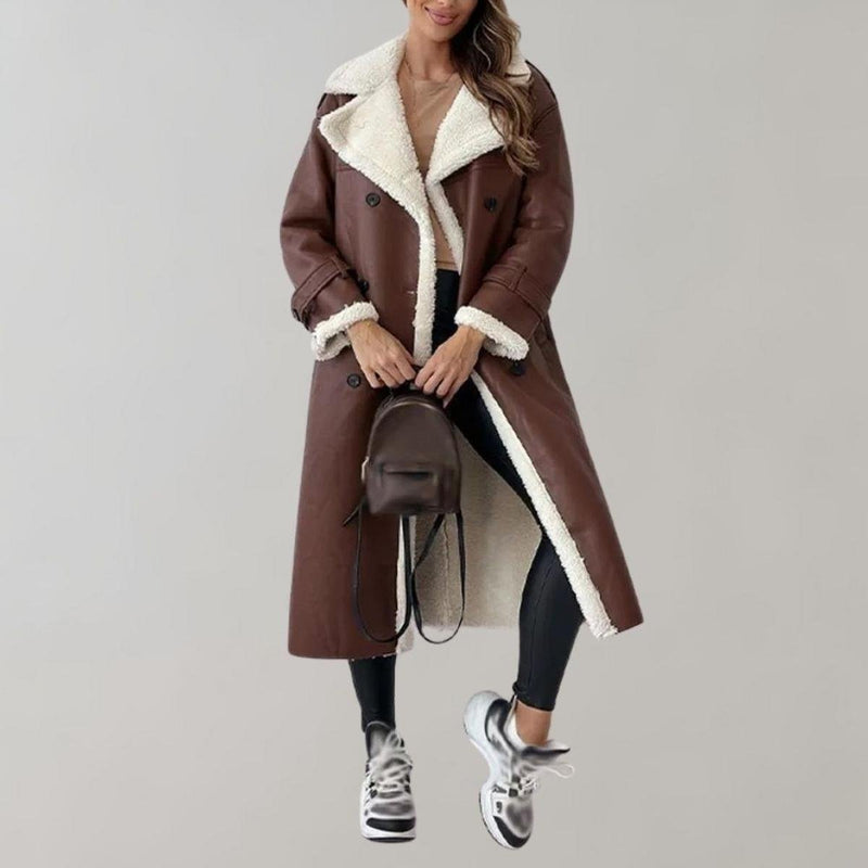 Women&#39;s Elegant Winter Jacket Made From Soft Polyester