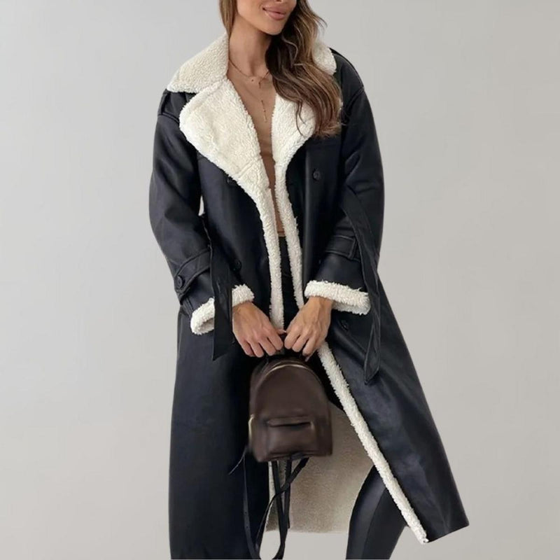 Women&#39;s Elegant Winter Jacket Made From Soft Polyester