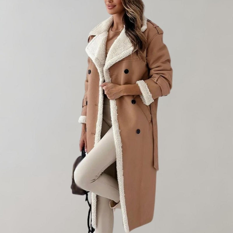 Women&#39;s Elegant Winter Jacket Made From Soft Polyester