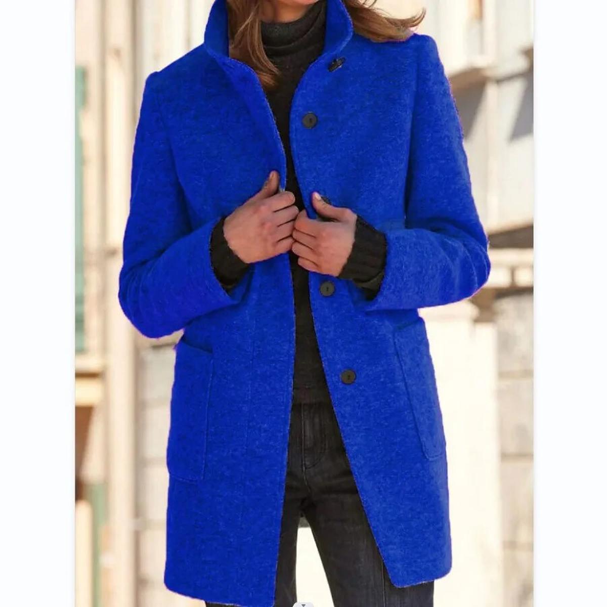 Women&#39;s Elegant Winter Wool Coat