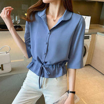 Women&#39;s Embroidered Spring Blouse