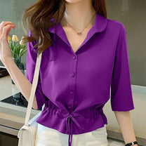 Women&#39;s Embroidered Spring Blouse