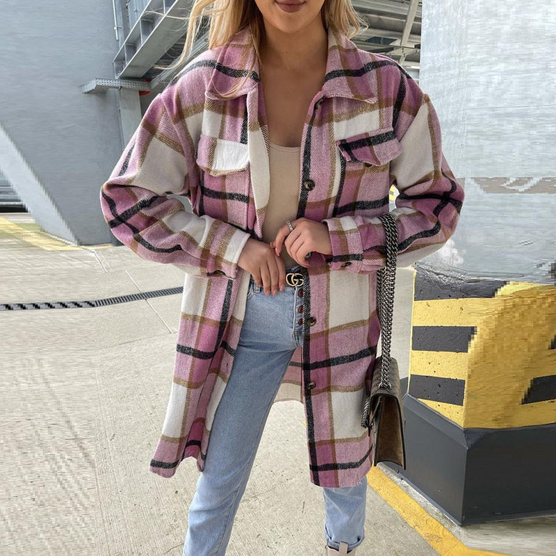 Women&#39;s Fashionable Jacket With Practical Pockets