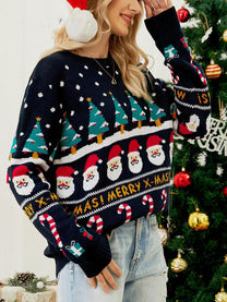 Women&#39;s Festive Christmas Sweaters Cozy Warm Patterns