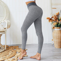 Women&#39;s Fitness Leggings With Elastic Waistband