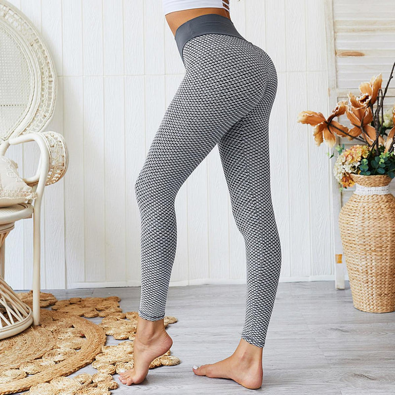 Women&#39;s Fitness Leggings With Elastic Waistband
